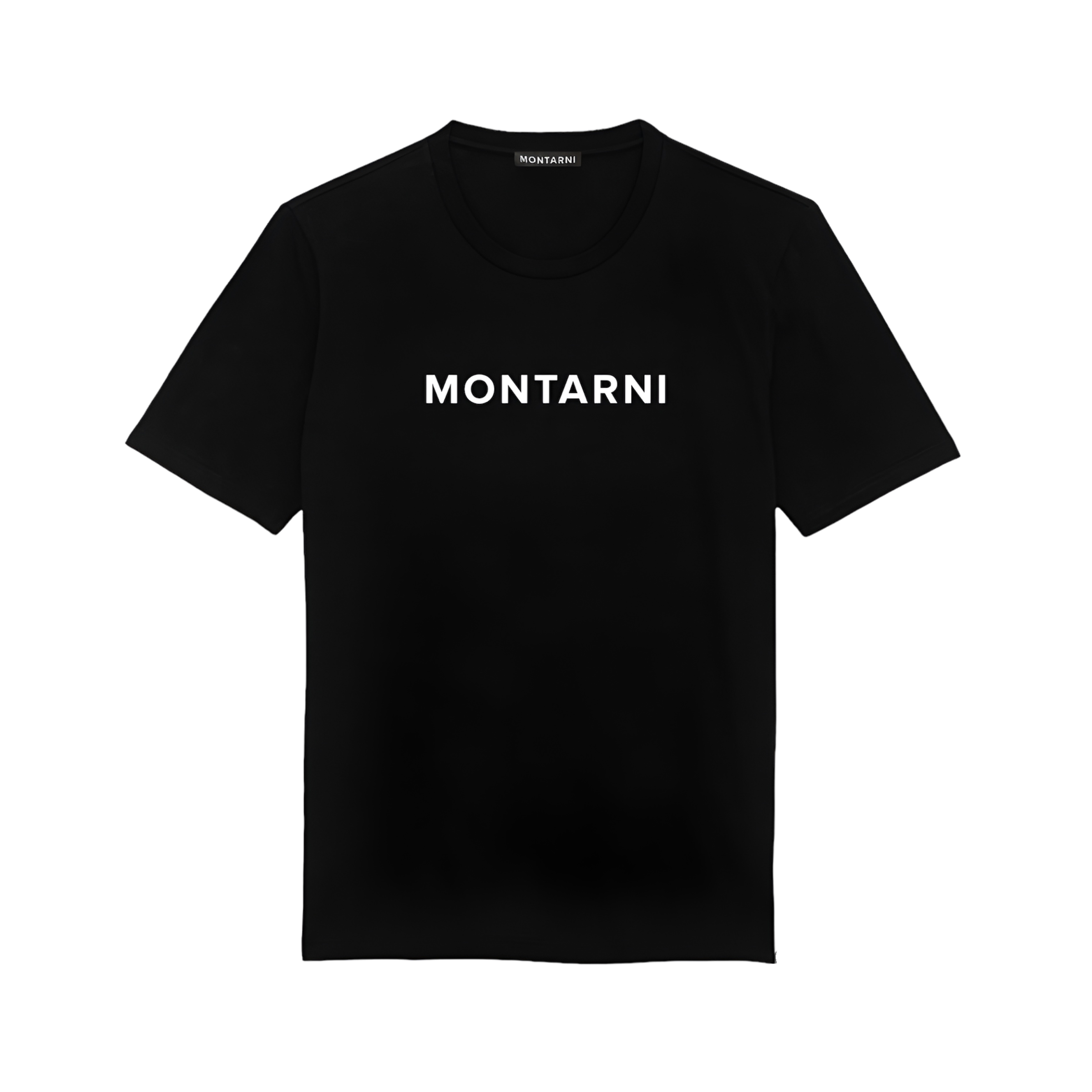 MONTARNI Black Short Sleeve T-Shirt